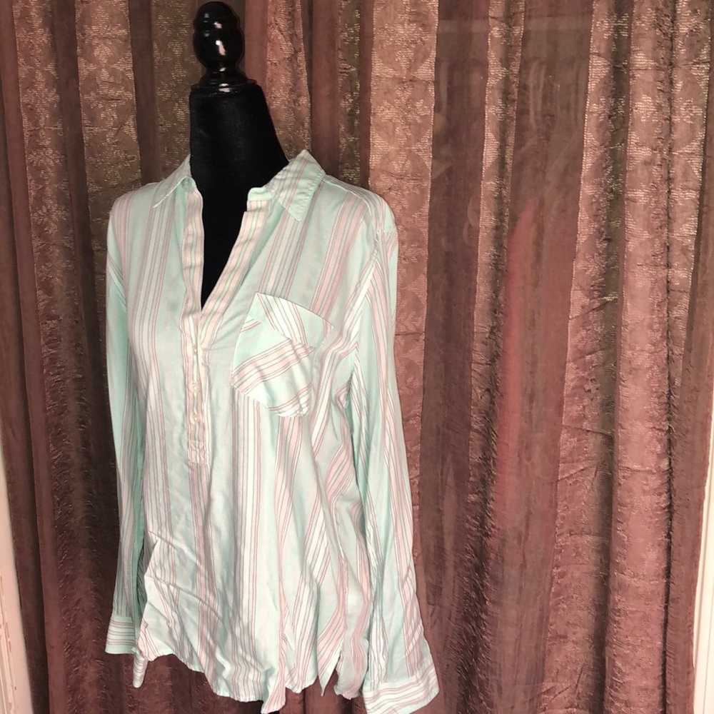 Mint Green Express Blouse